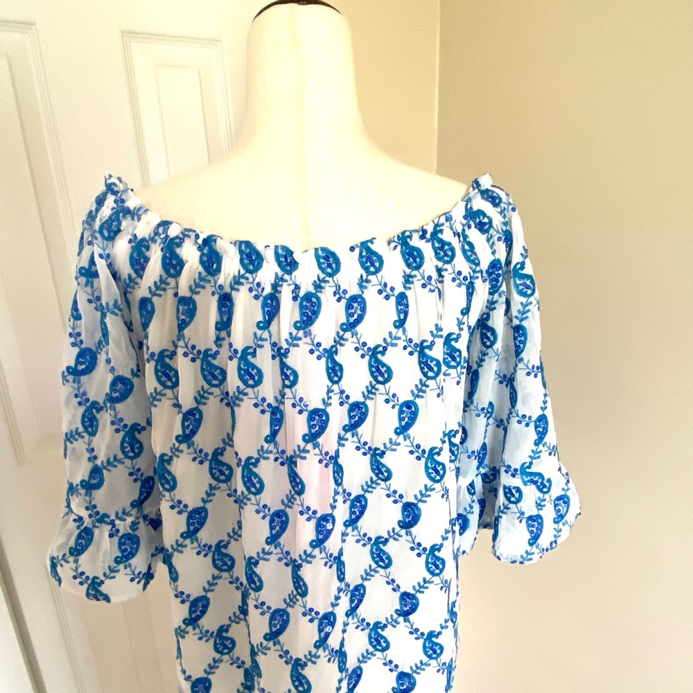 NWT Lilly Pulitzer Alva Off the Shoulder Top - Picture 10 of 15
